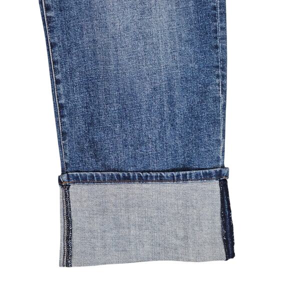 NWT Kut From the Kloth Jeans Womens Size 14 Wide Leg Sienna Rolled Hem Stretch - Picture 9 of 16